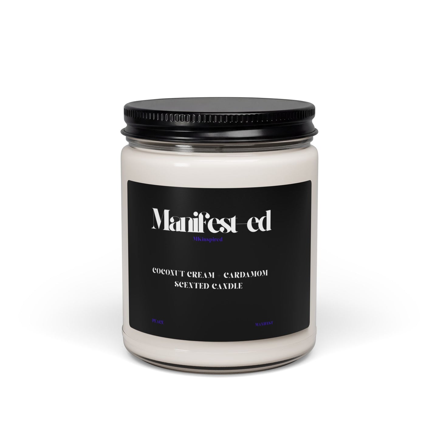 The Manifest-ed Collection|MKinspired Coconut Cream & Cardamom Scented Candle