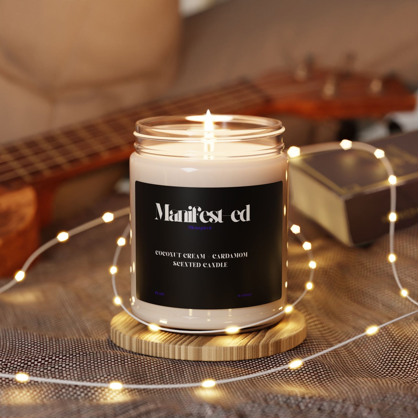 The Manifest-ed Collection|MKinspired Coconut Cream & Cardamom Scented Candle