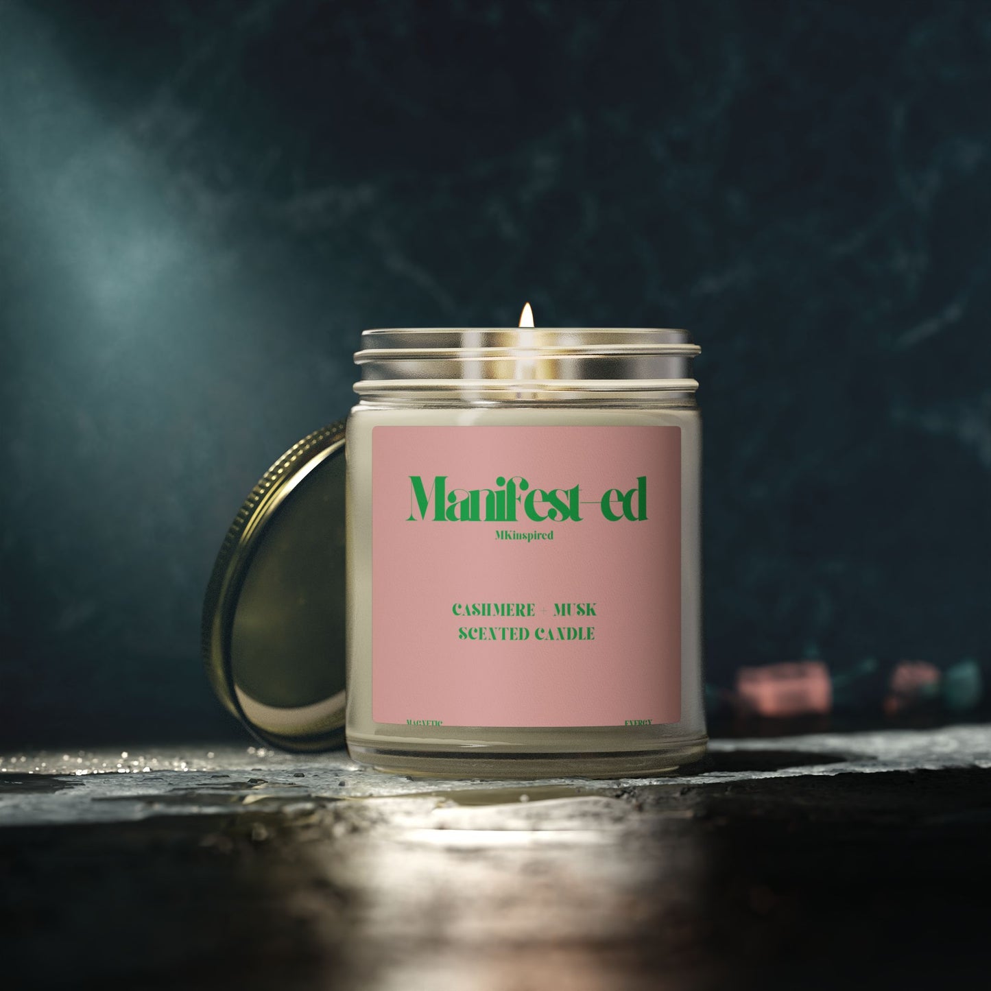 The Manifested Collection|MKinspired Cashmere Musk Scented Candle
