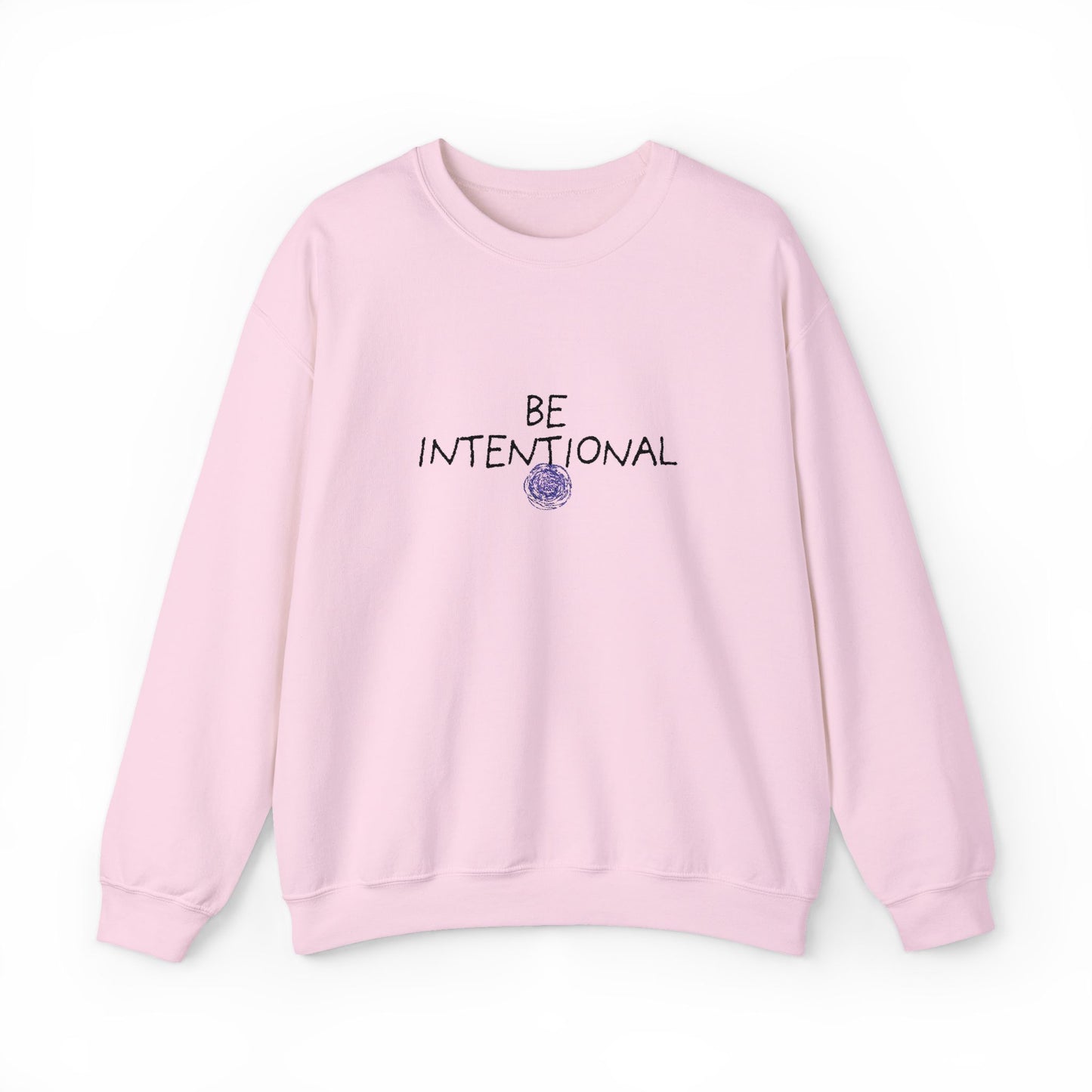 Be Intentional Collection|MKinspired BE Intentional Embroidered Sweatshirt