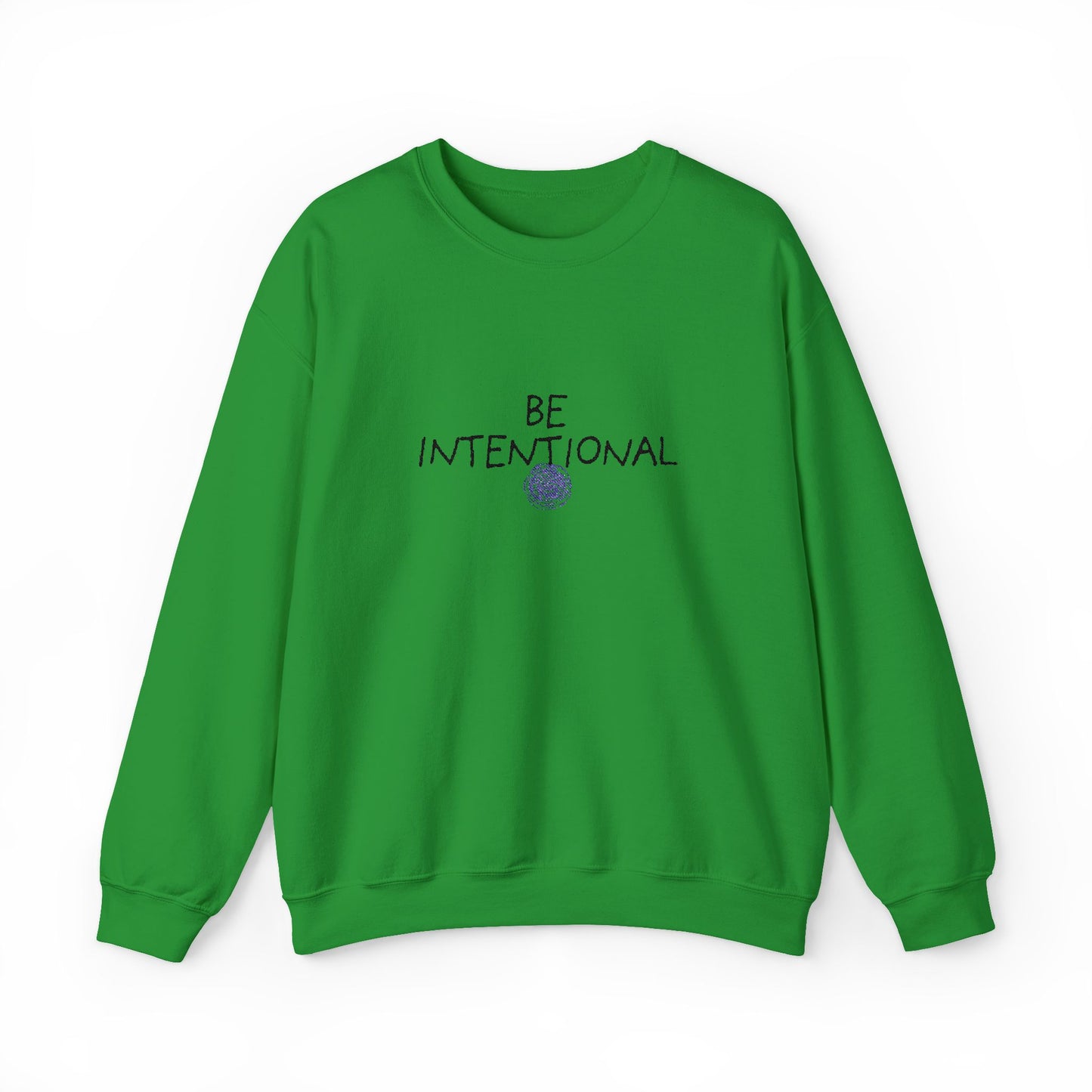 Be Intentional Collection|MKinspired BE Intentional Embroidered Sweatshirt