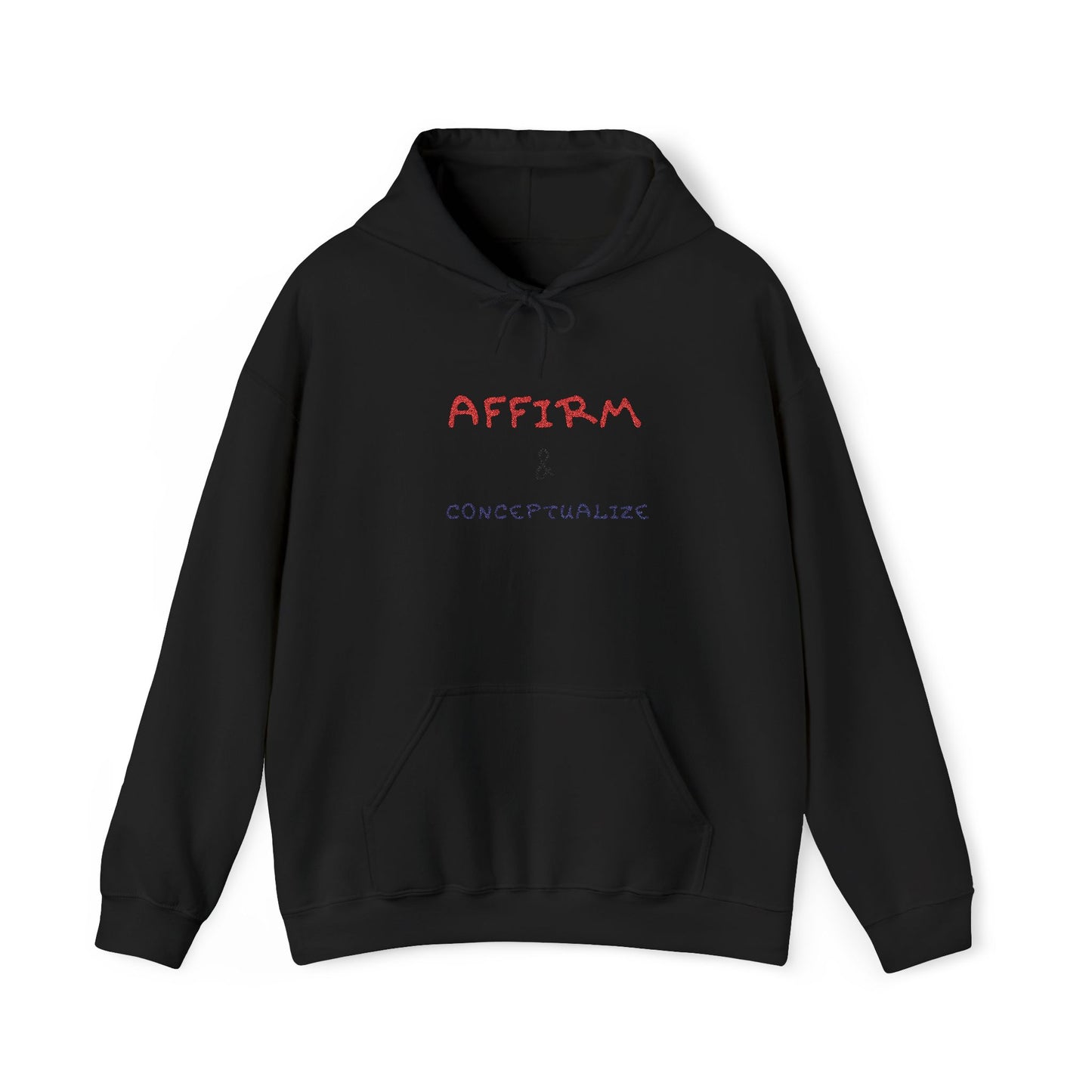 Affirm & Conceptualize Hoodie |MKinspired Embroidered Statement Collection