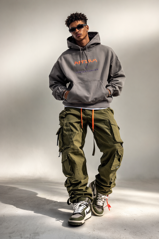 Affirm & Conceptualize Hoodie |MKinspired Embroidered Statement Collection