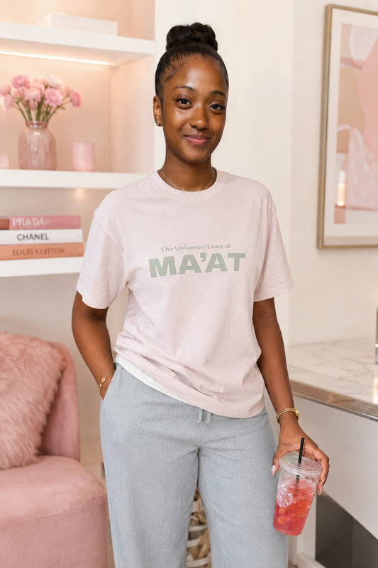 The Universal Laws of MA'AT | Mkinspired Collection T-shirt