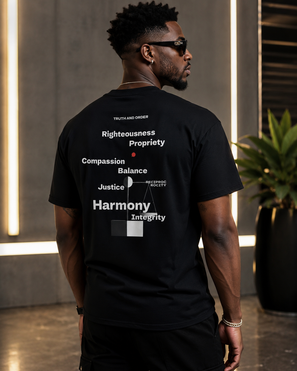 The Universal Laws of MA'AT | Mkinspired Collection T-shirt