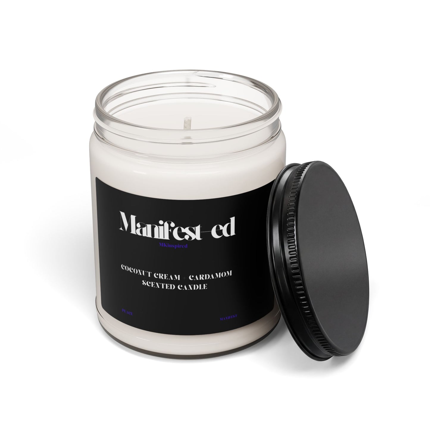 The Manifest-ed Collection|MKinspired Coconut Cream & Cardamom Scented Candle