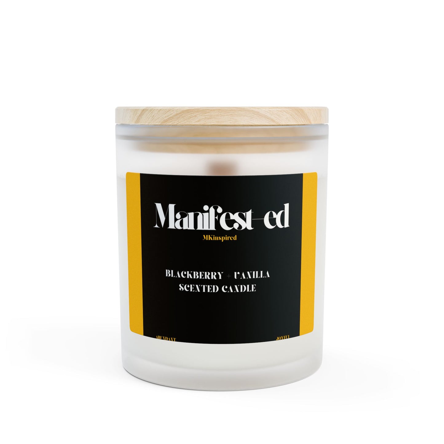 The Manifest-ed Collection|MKinspired Black Berry Vanilla Scented Candle