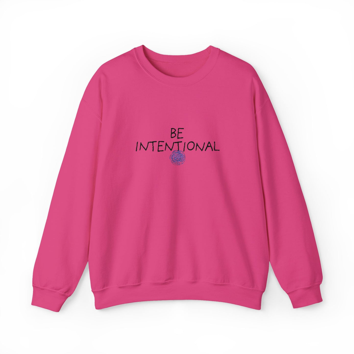Be Intentional Collection|MKinspired BE Intentional Embroidered Sweatshirt