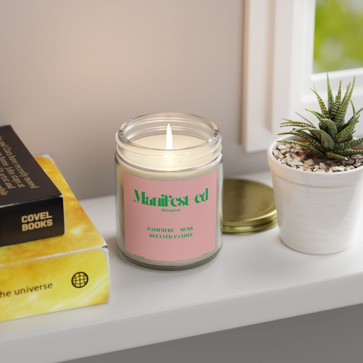 The Manifested Collection|MKinspired Cashmere Musk Scented Candle