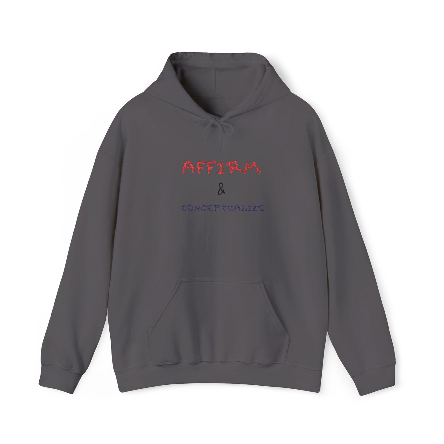 Affirm & Conceptualize Hoodie |MKinspired Embroidered Statement Collection