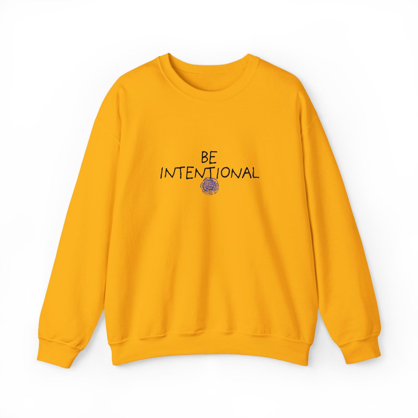 Be Intentional Collection|MKinspired BE Intentional Embroidered Sweatshirt